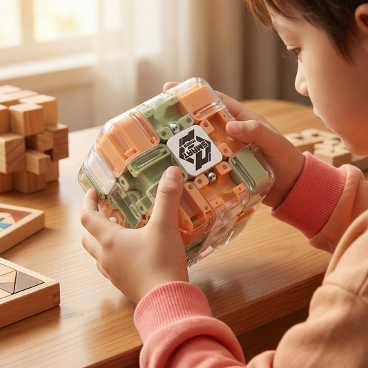 Kostka 3D Labirynt – Intrygujące Wyzwanie Umysłowe 0