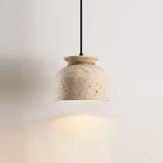 Lampa Wisząca Easton z Trawertynu – Elegancja i Ciepło w Twoim Wnętrzu 0