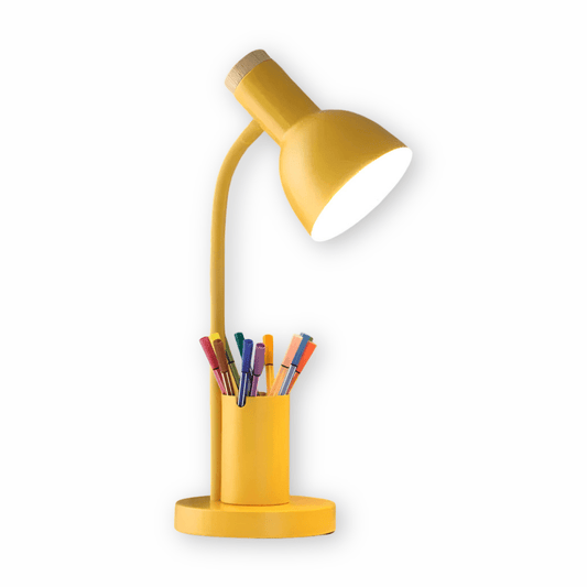 LumoDesk Nowoczesna Lampa Stołowa LED – Ciepłe Światło dla Przytulnej Atmosfery 1