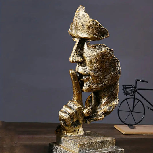 **SerenitySculpt Abstrakcyjna Statua** – Inspirująca Refleksja w Twoim Wnętrzu 1