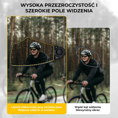 360° Regulowane Lusterko Wsteczne do Roweru – Bezpieczna Jazda z Pełnym Widokiem 5
