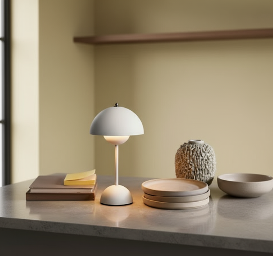 Bezprzewodowa Lampa Stołowa Auroraglo – Stylowe, Nastrojowe Oświetlenie 5