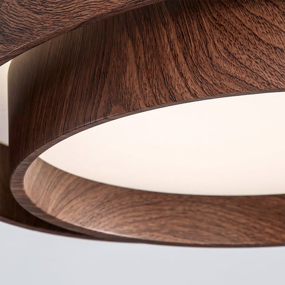 Drewniana Lampa Sufitowa Vaako – Eleganckie Oświetlenie LED do Wnętrza 3