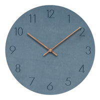 Väggklocka - trä atom modern elegant