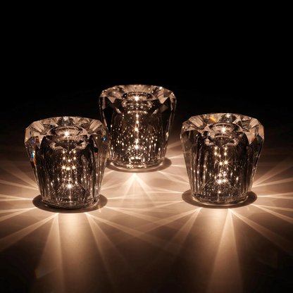 Fasetowana Lampa Akcentująca LED – Elegancka Atmosfera w Twoim Wnętrzu 3