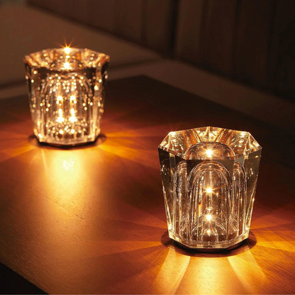 Fasetowana Lampa Akcentująca LED – Elegancka Atmosfera w Twoim Wnętrzu 7