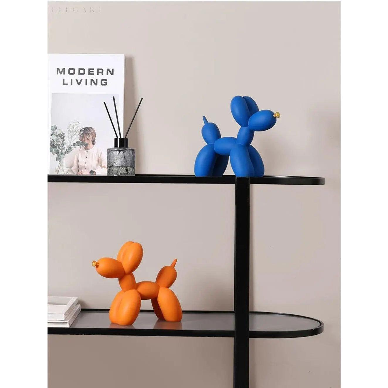 Figurka Dekoracyjna Psa Z Balonu – Unikalny Element Stylowej Przestrzeni 4