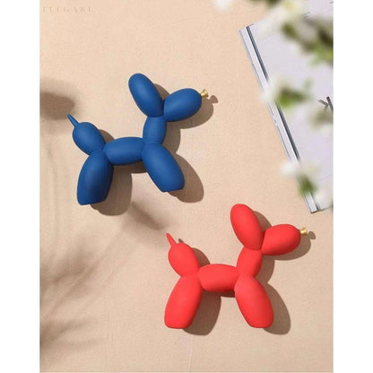 Figurka Dekoracyjna Psa Z Balonu – Unikalny Element Stylowej Przestrzeni 5