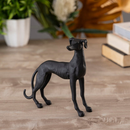 Figurka Psa Greyhounda Aluminium – Elegancka Dekoracja Wnętrz 2