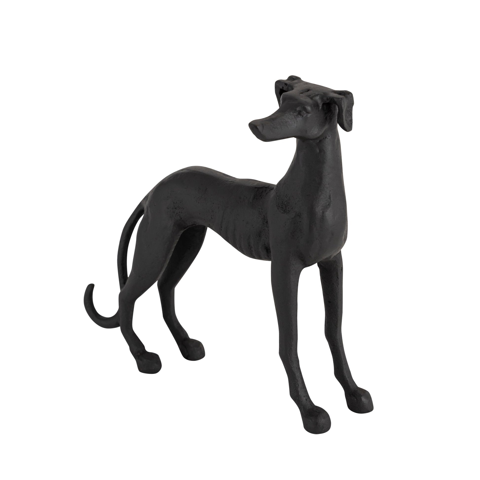 Figurka Psa Greyhounda Aluminium – Elegancka Dekoracja Wnętrz 6