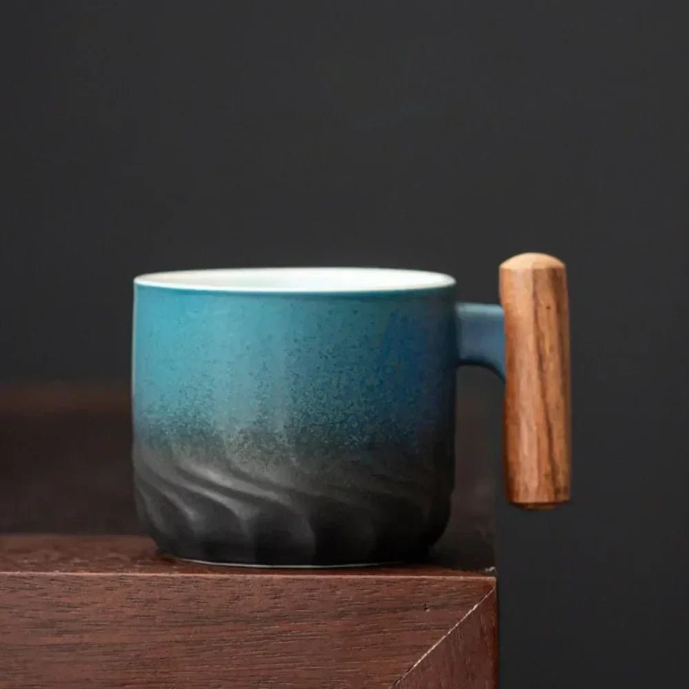 Filiżanka Do Espresso Vintage Z Drewnianym Uchwytem – Urok Retro W Twoim Domu 8