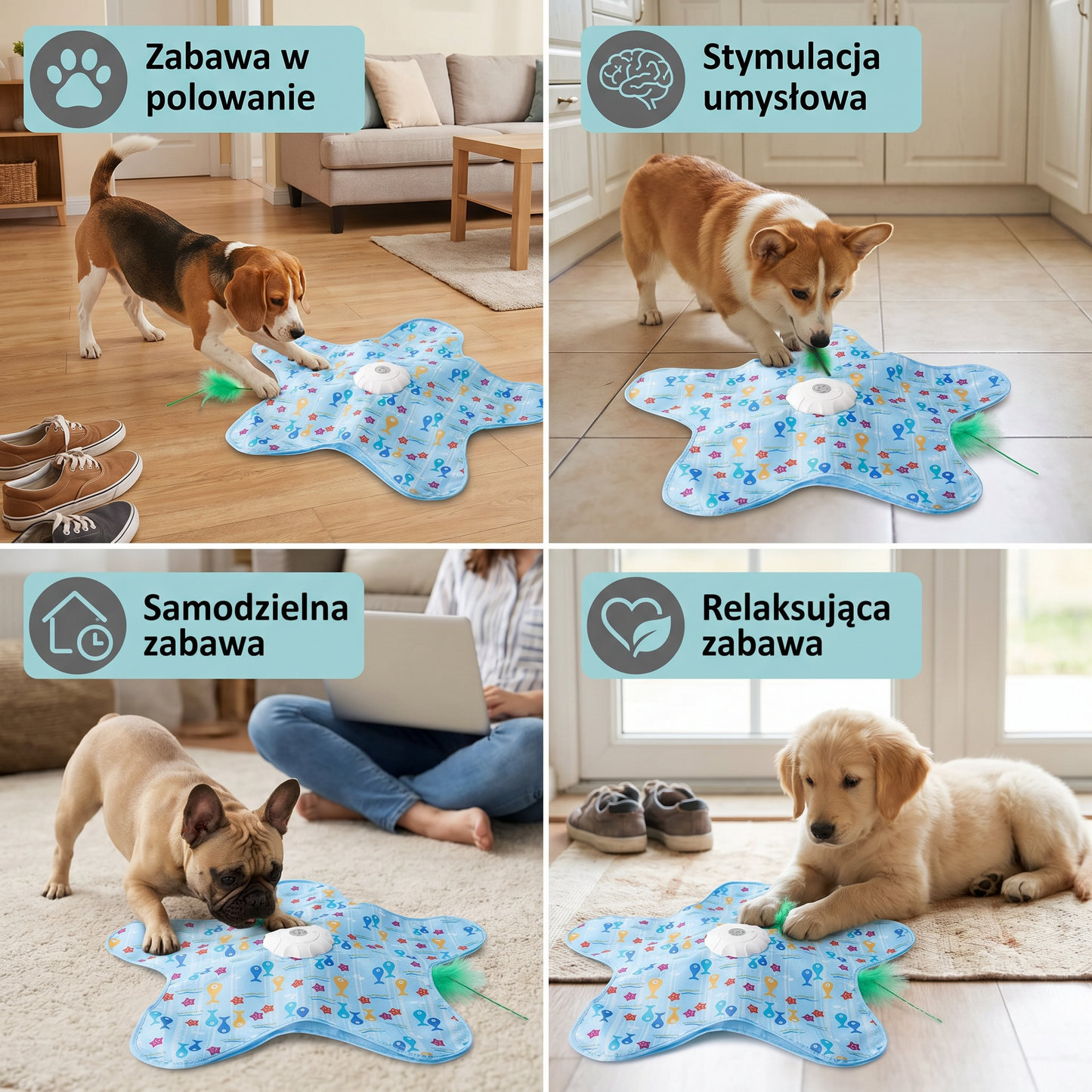 **HuntingFun Dog Pro – Automatyczna Zabawka Dla Psa** - Ekscytująca Akcja I Godziny Zabawy 3