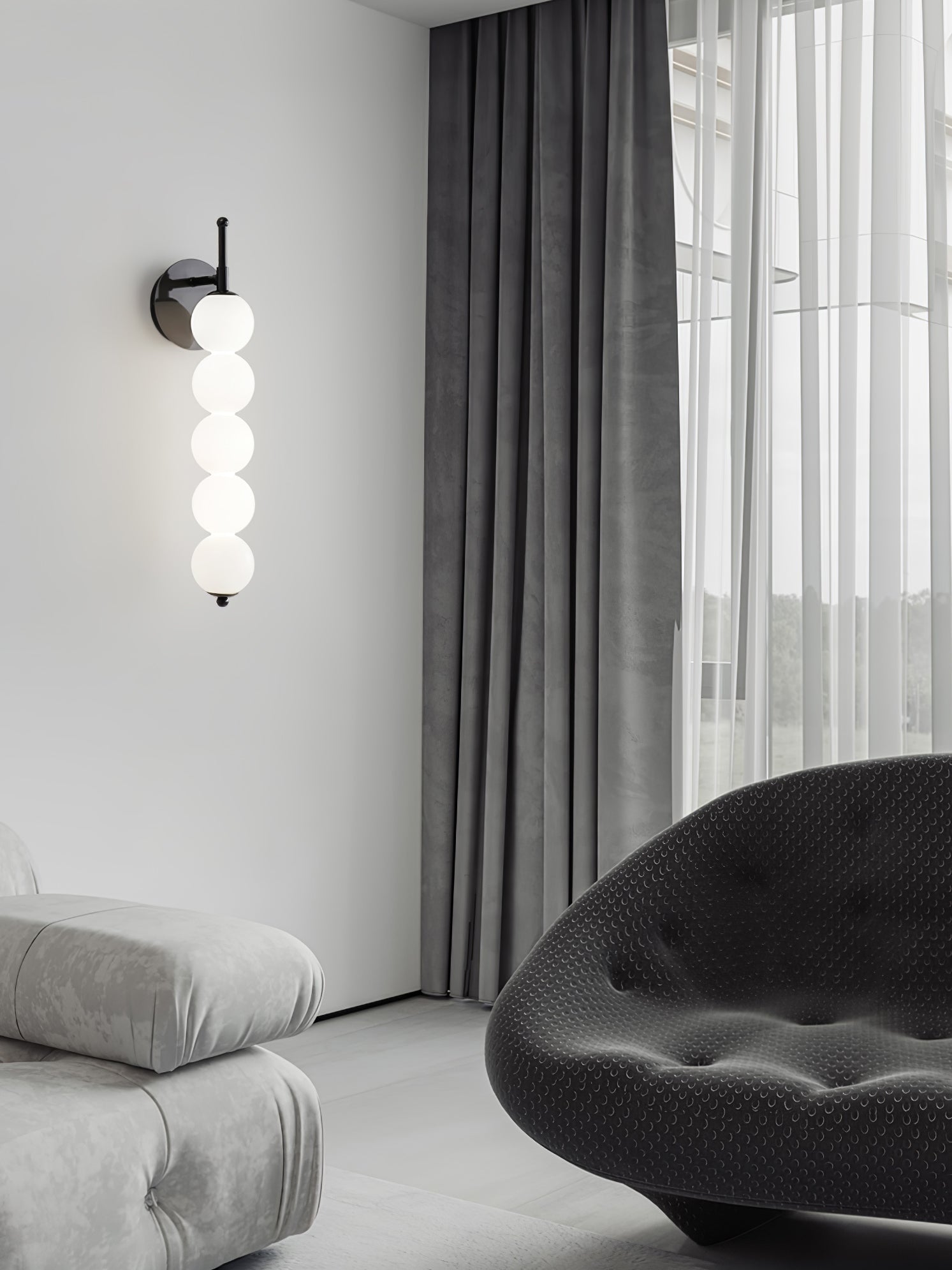 Kandyzowany Kinkiet Japoński Zen – Eleganckie Akcenty Świetlne 7