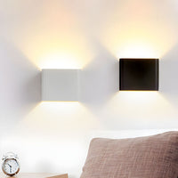 Svart vägglampa - modern LED vägglampa