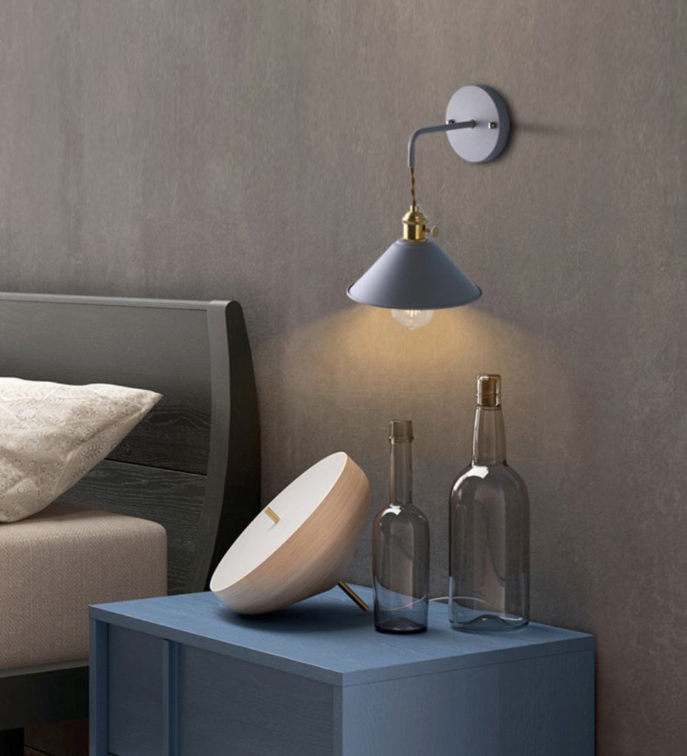 Kinkiet LED Vintage Retro – Urokliwa Atmosfera w Twoim Wnętrzu 4