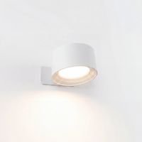 Trådlös vägglampa - LED med fjärrkontroll, roterbar 360°, 3 färger