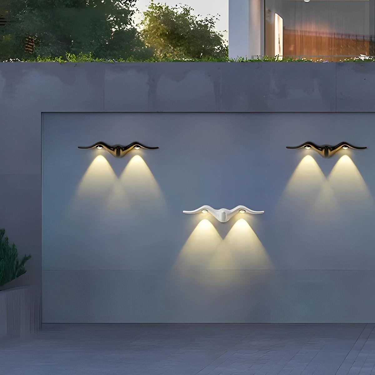 Kinkiet Zewnętrzny LED w Kształcie Zwierząt – Elegancka Atmosfera w Twoim Ogrodzie 2