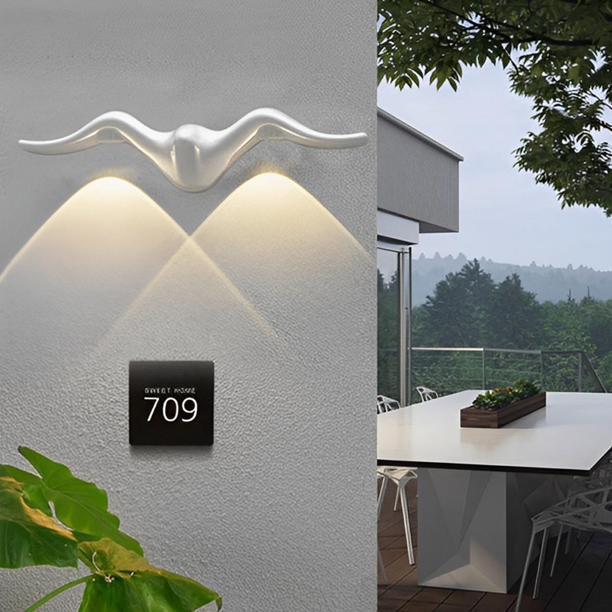 Kinkiet Zewnętrzny LED w Kształcie Zwierząt – Elegancka Atmosfera w Twoim Ogrodzie 3