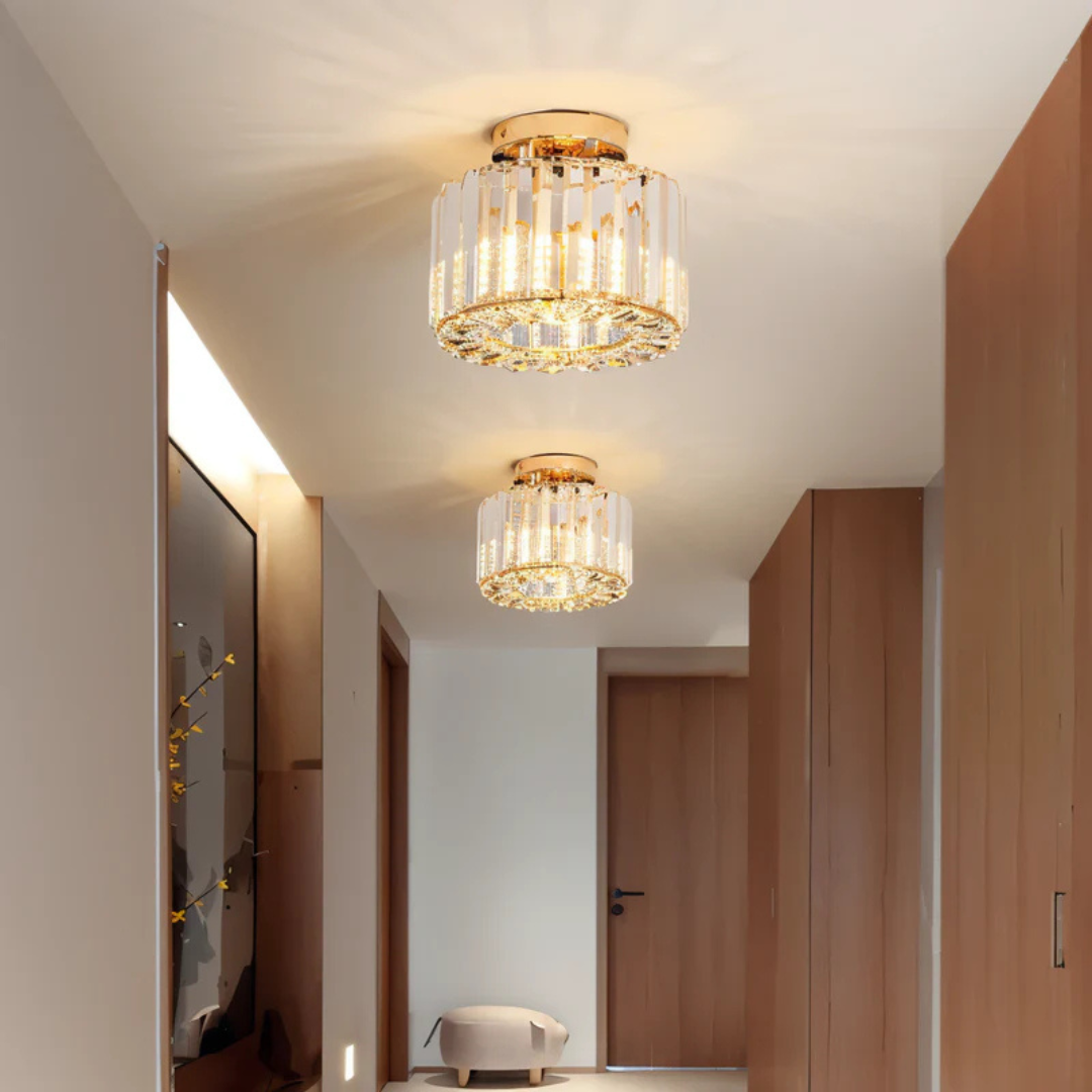 Kryształowa Lampa Sufitowa Nowoczesna – Eleganckie Oświetlenie do Twojego Wnętrza 3