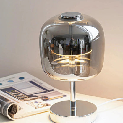 Kulista Lampa Stołowa Szklana – Elegancki Akcent do Wnętrz 6