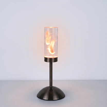 Kwiatowa Lampa Stołowa Bezprzewodowa – Kolorowe Światło Z Unikalnym Wzorem 1