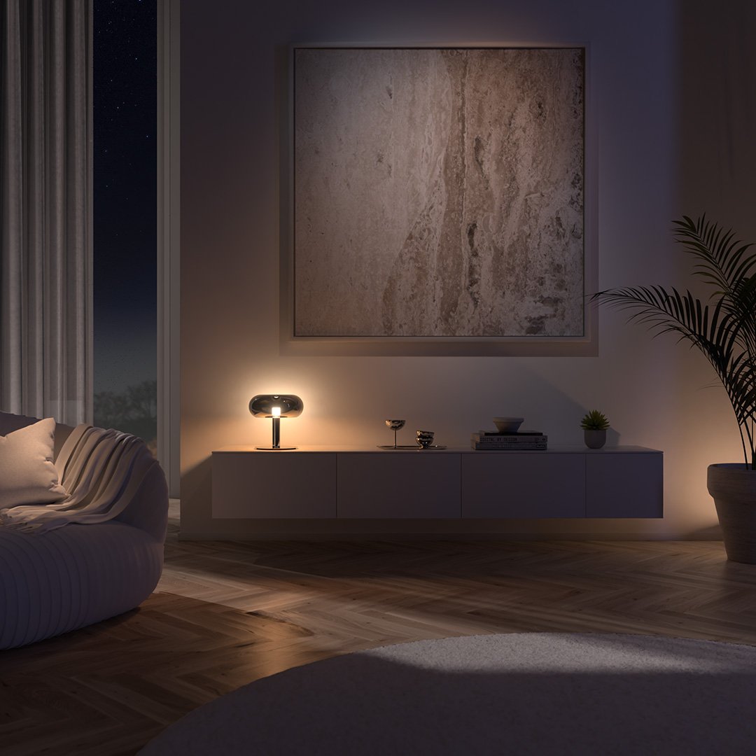 LUMIO Lampa Stołowa LED Grzybkowa – Elegancka Atmosfera w Twoim Wnętrzu 5