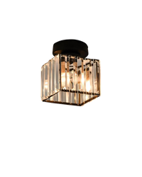 Taklampa - svart glas modern design