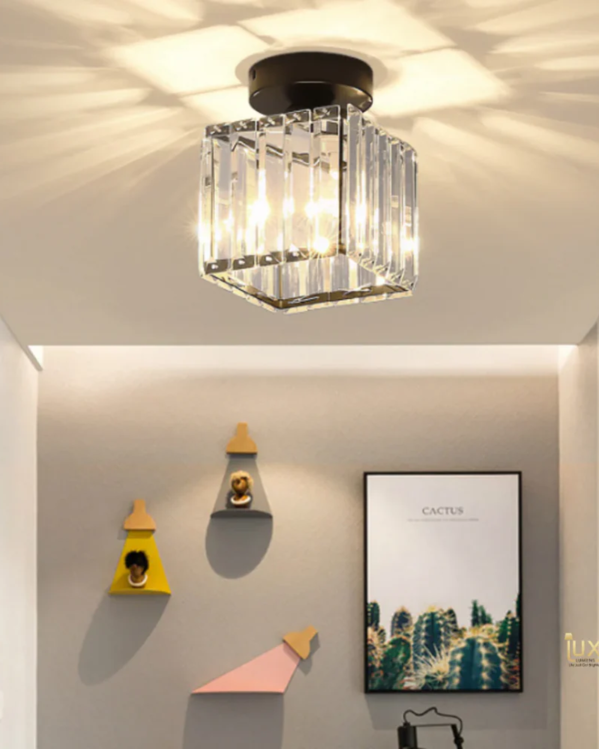 La Prismatique Lampa Sufitowa Czarna – Elegancki Blask I Nowoczesny Styl 4