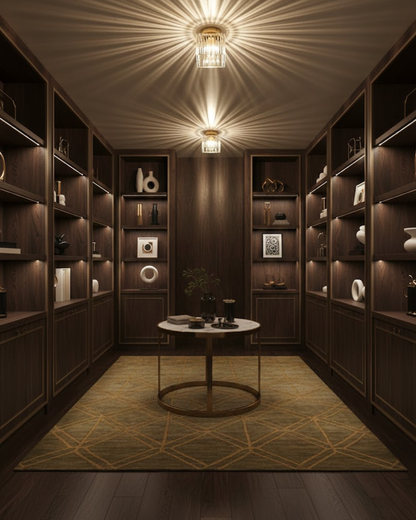 La Prismatique Lampa Sufitowa Czarna – Elegancki Blask I Nowoczesny Styl 6