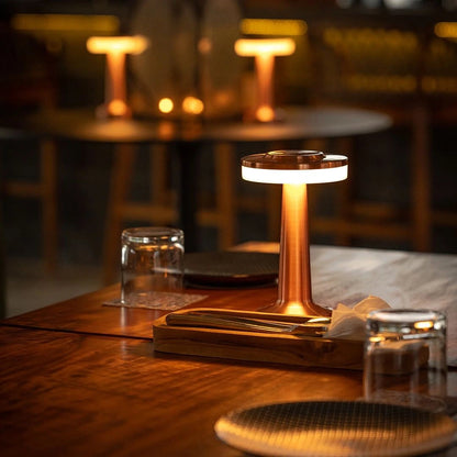 Lampa Barowa Retro Z Funkcją Ściemniania – Elegancja I Nowoczesność Bezprzewodowa 2