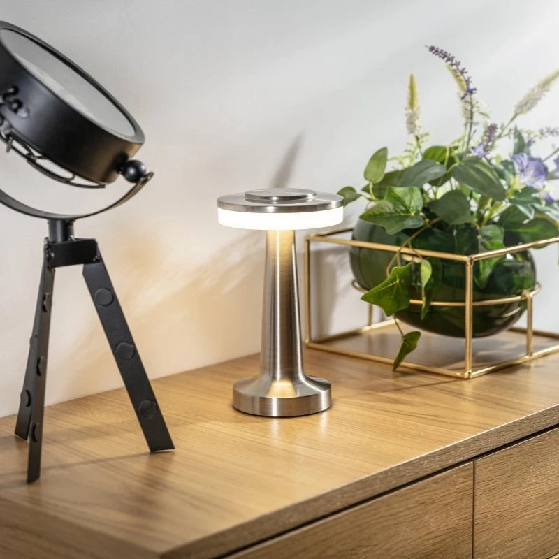 Lampa Barowa Retro Z Funkcją Ściemniania – Elegancja I Nowoczesność Bezprzewodowa 8