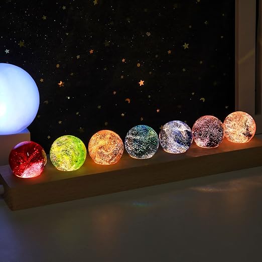 Lampa Kryształowa LumiSphere – Hipnotyzujące Efekty Świetlne 2