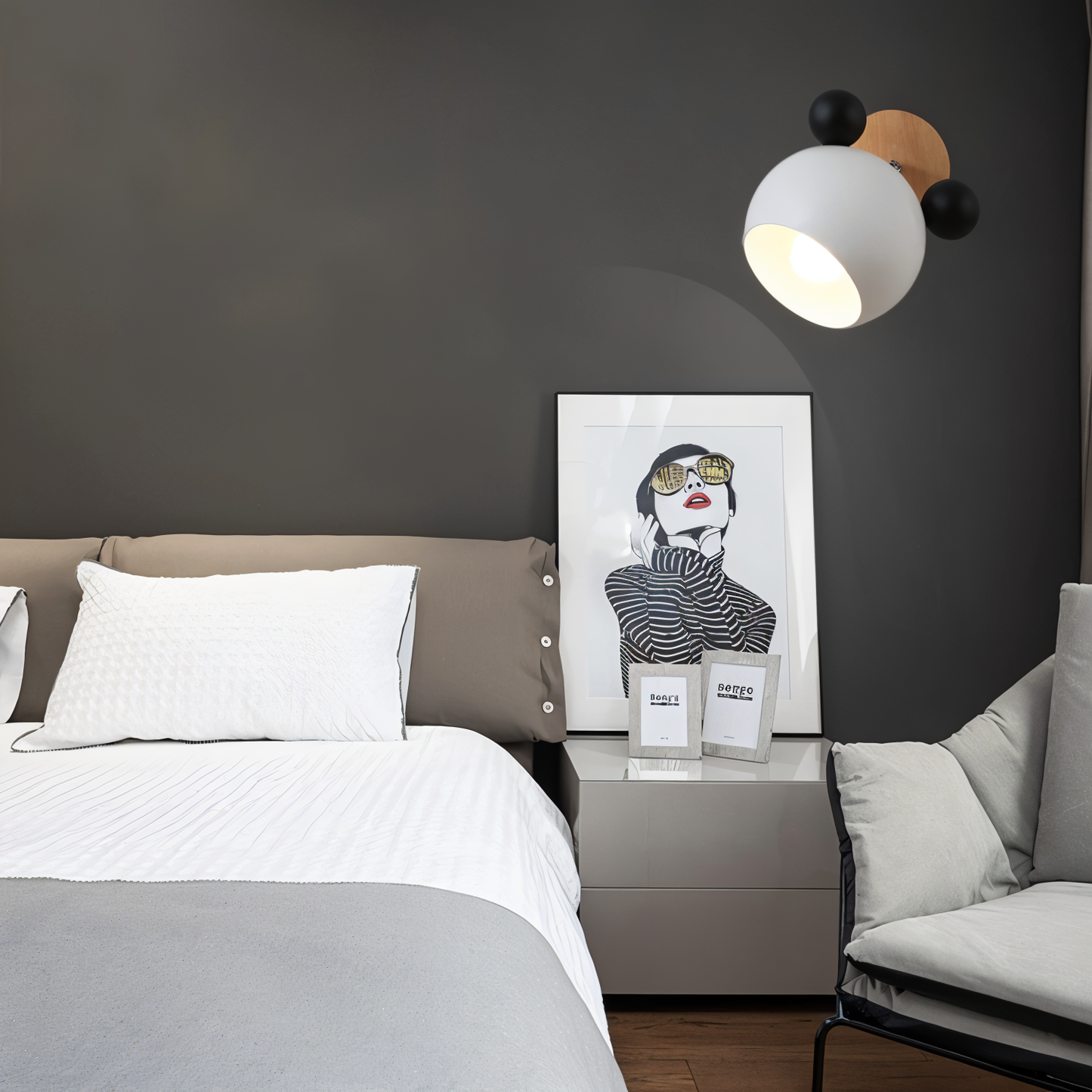 Lampa Ścienna FlashMouse – Elegancka Atmosfera Wnętrza 5