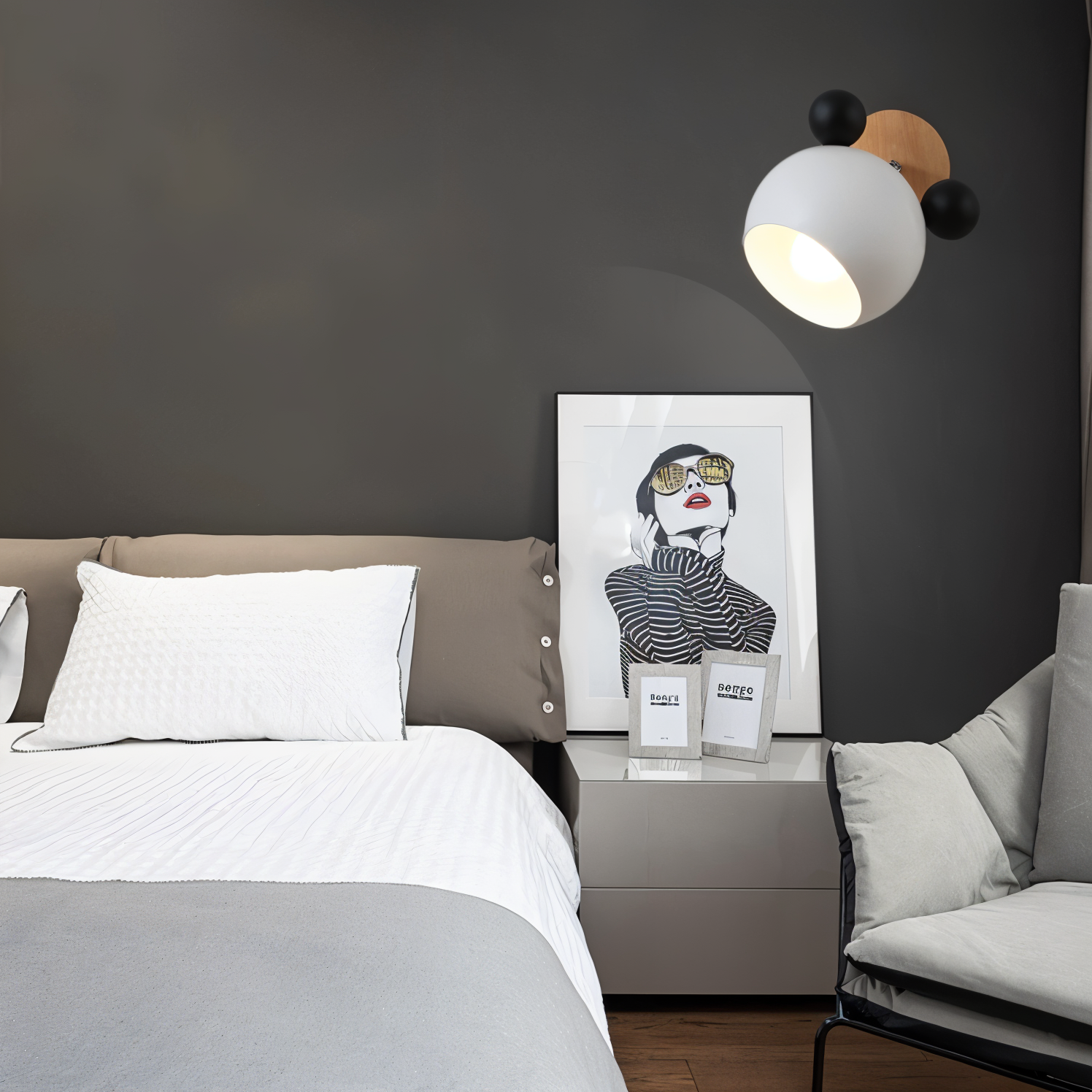 Lampa Ścienna FlashMouse – Elegancka Atmosfera Wnętrza 5