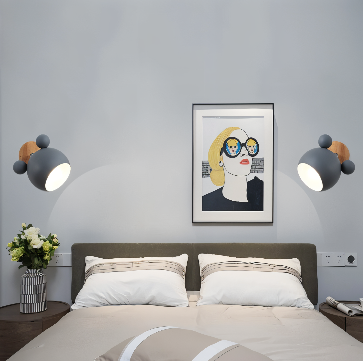 Lampa Ścienna FlashMouse – Elegancka Atmosfera Wnętrza 7