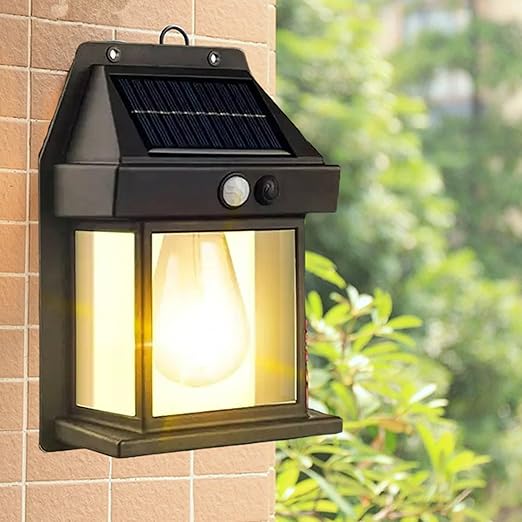 Lampa Solarna Kinkiet Elegancki – Stylowe Oświetlenie Zewnętrzne Domu 0