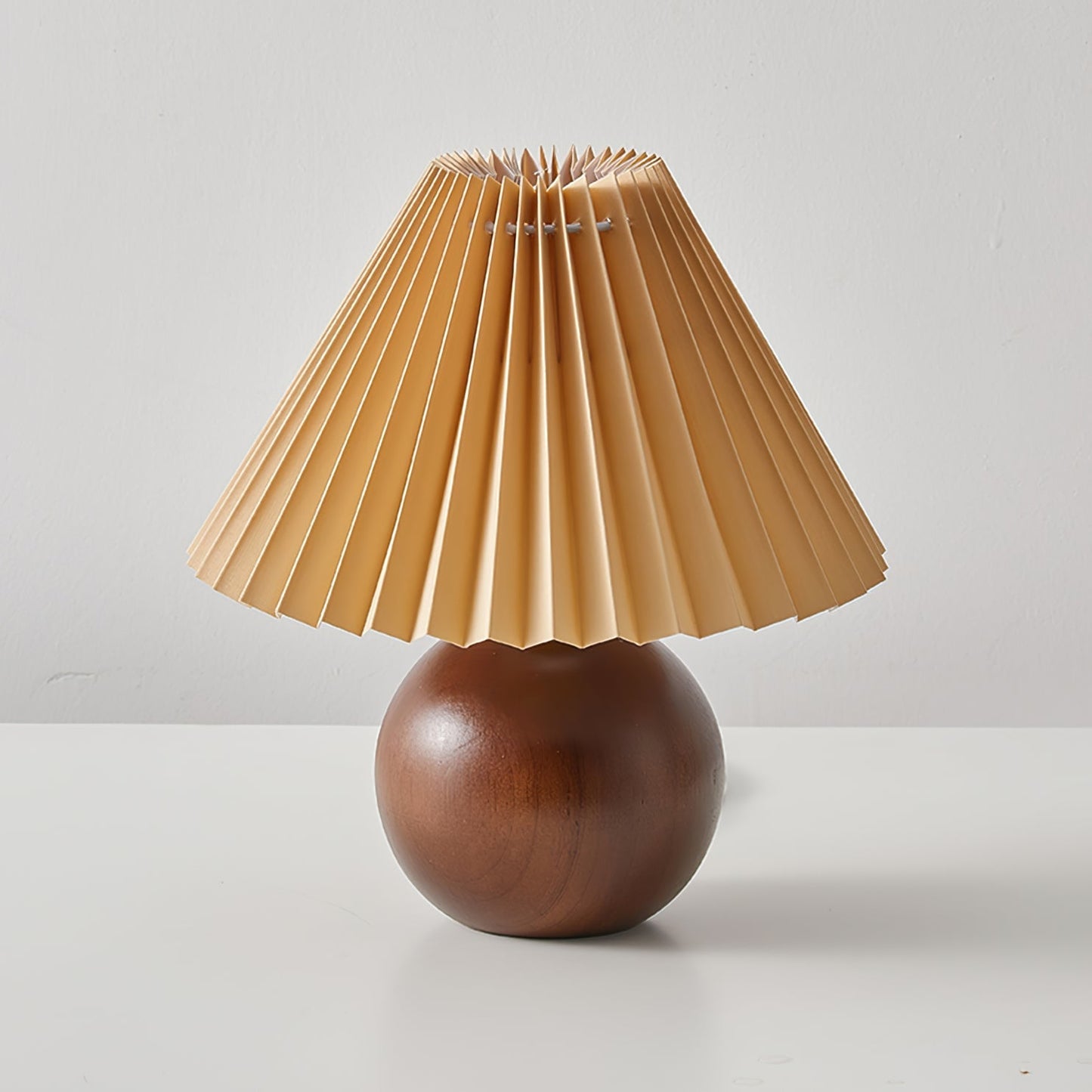 Lampa Stołowa Haddie Czarno-Dębowa – Nowoczesny Styl i Przytulne Światło 3