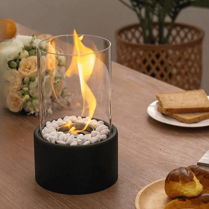 Lampa Stołowa Ignis Szklana – Eleganckie Oświetlenie do Wnętrz 1