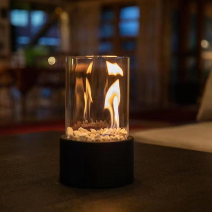 Lampa Stołowa Ignis Szklana – Eleganckie Oświetlenie do Wnętrz 2