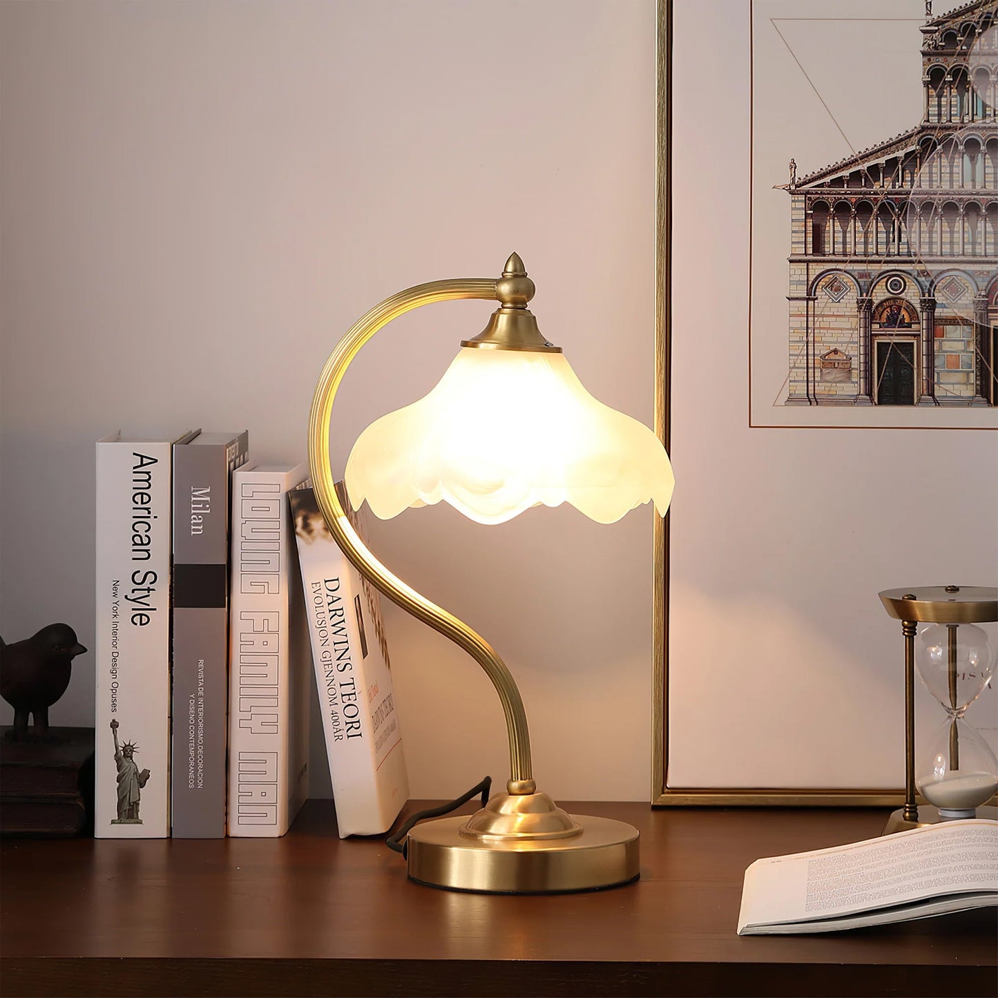 Lampa Stołowa Magnolya Blossom – Eleganckie Ciepłe Światło 4