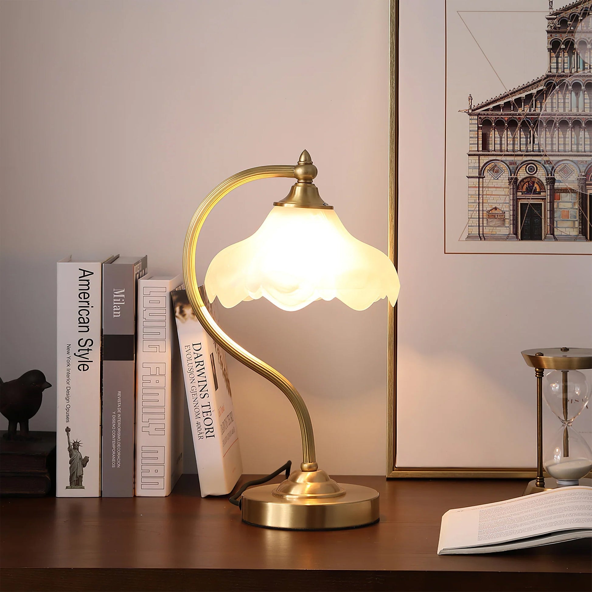 Lampa Stołowa Magnolya Blossom – Eleganckie Ciepłe Światło 4