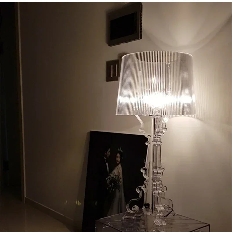 Lampa Stołowa RegalGlow Bourgie – Elegancja Barokowa w Twoim Wnętrzu 2