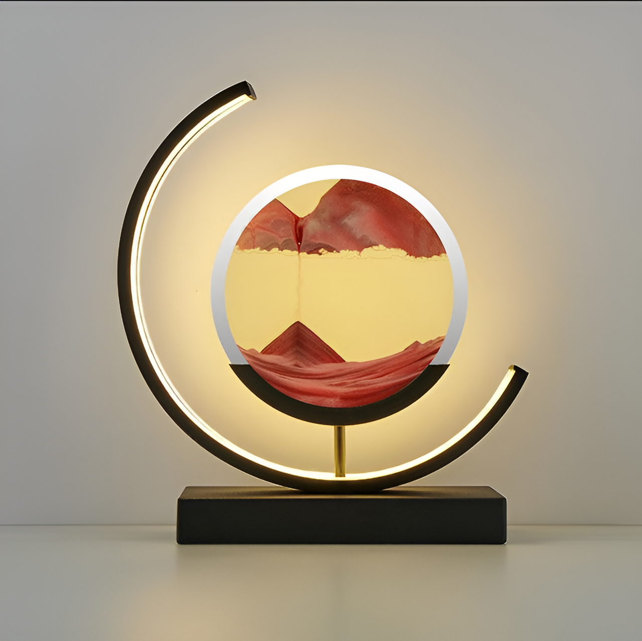 Lampa Stołowa Sand Glow – Relaksująca Atmosfera w Nowoczesnym Stylu 0