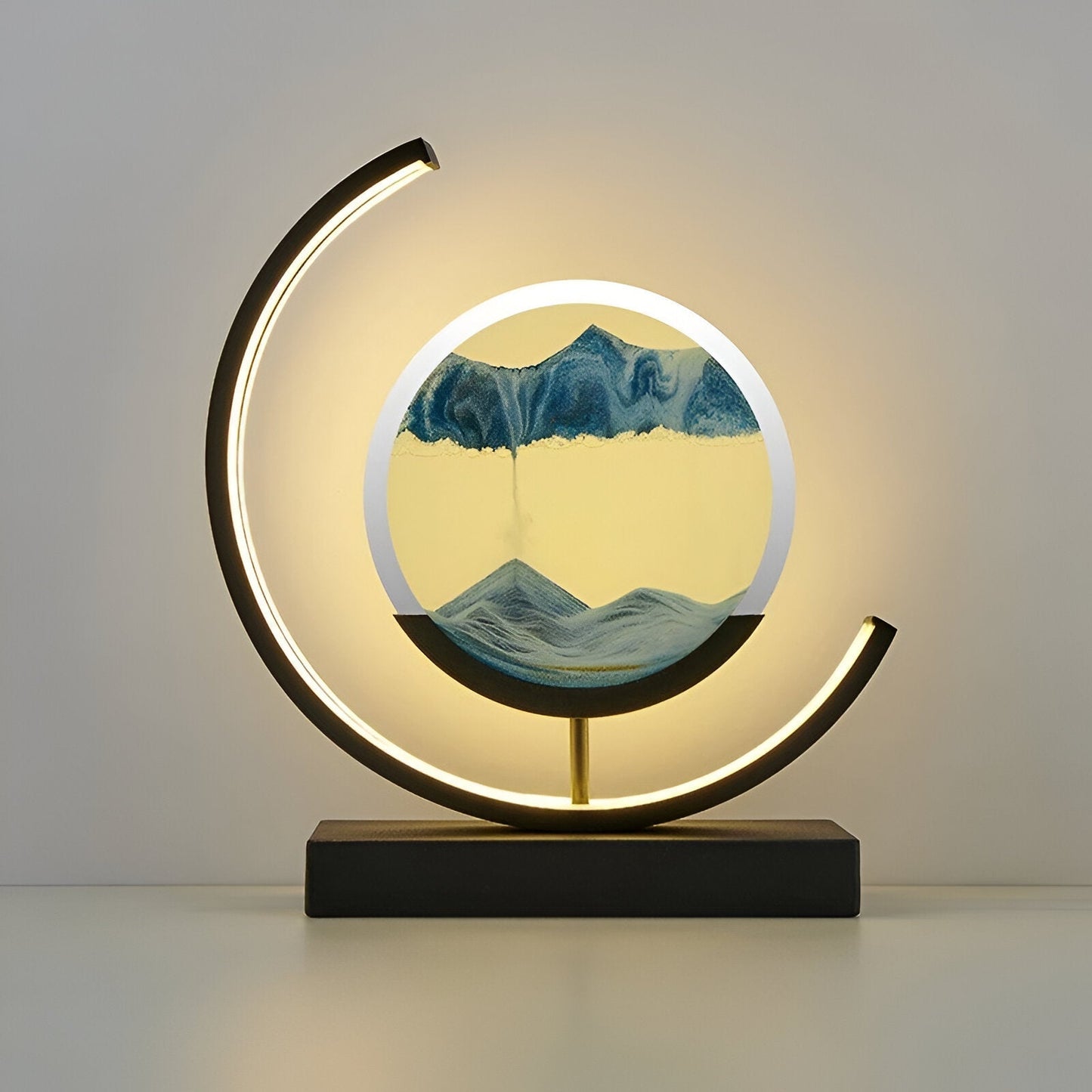 Lampa Stołowa Sand Glow – Relaksująca Atmosfera w Nowoczesnym Stylu 5