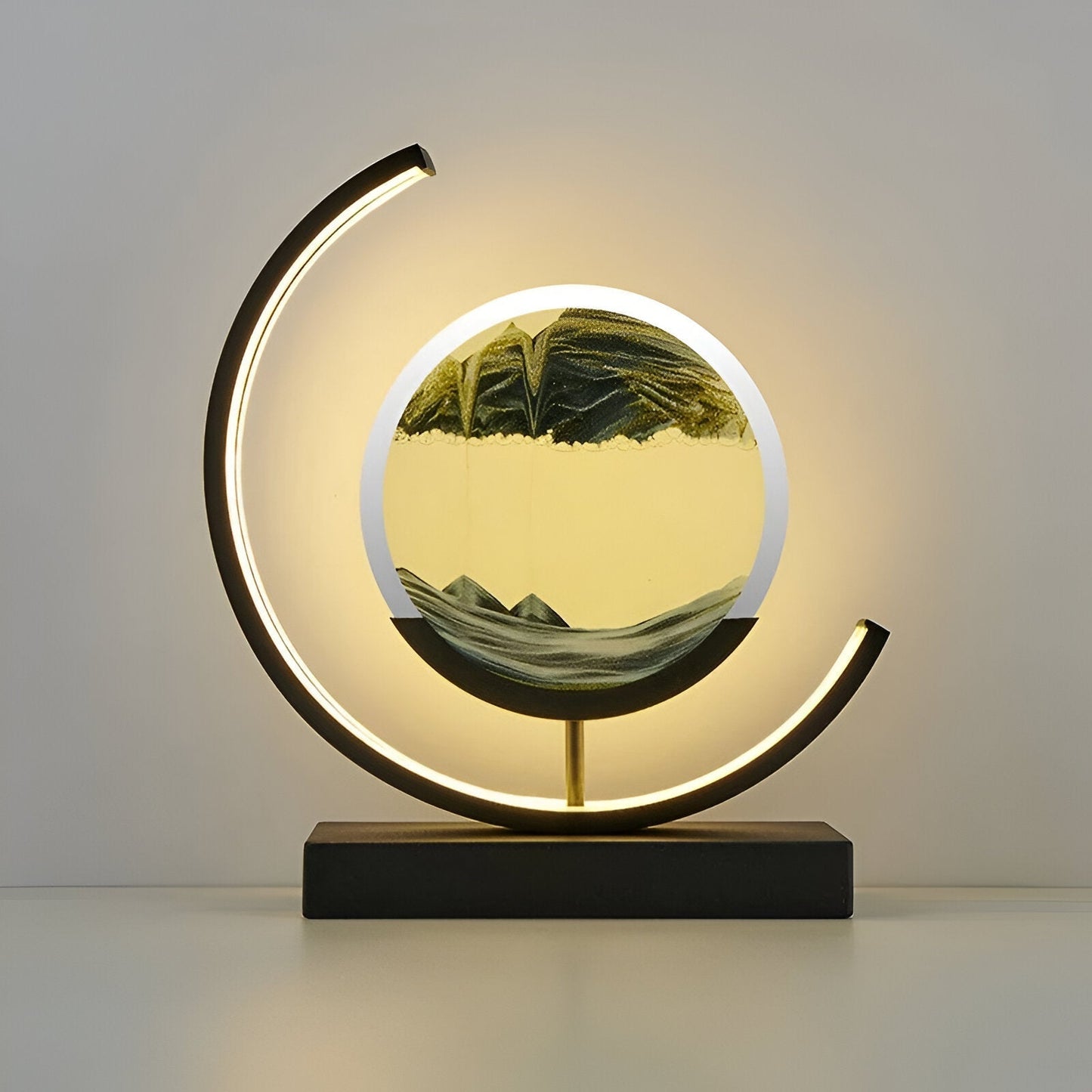 Lampa Stołowa Sand Glow – Relaksująca Atmosfera w Nowoczesnym Stylu 6