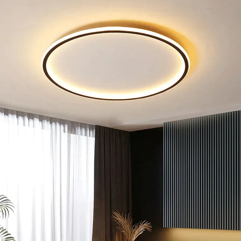 Lampa Sufitowa Auroraglobe Nordic Round – Nowoczesne Oświetlenie do Wnętrz 0