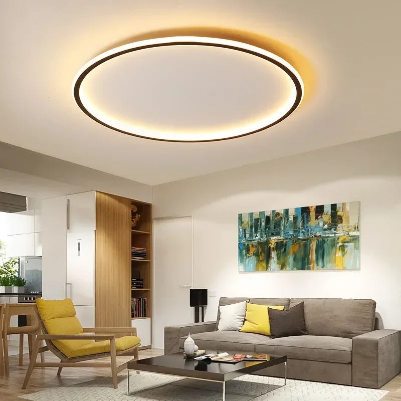 Lampa Sufitowa Auroraglobe Nordic Round – Nowoczesne Oświetlenie do Wnętrz 3