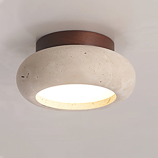 Lampa Sufitowa Cairns z Trawertynu – Naturalny Urok i Nowoczesny Design 0