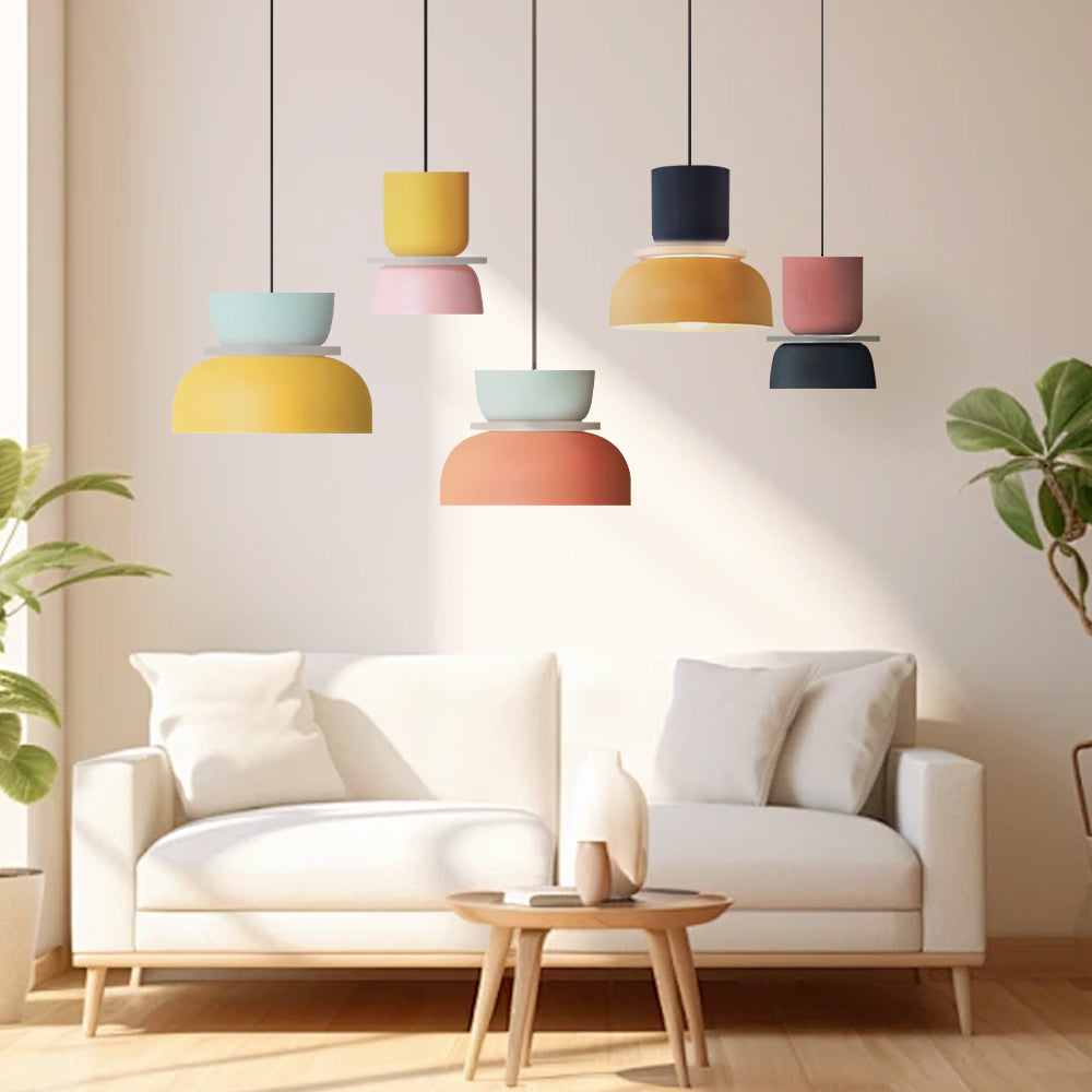 Lampa Wisząca Nordic Macaron – Elegancki Akcent w Pastelowych Kolorach 1