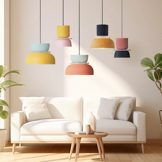 Lampa Wisząca Nordic Macaron – Elegancki Akcent w Pastelowych Kolorach 1